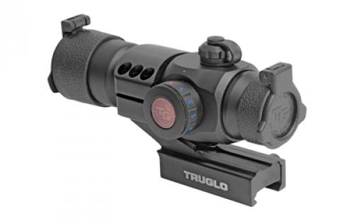 Truglo TRITON, Red Dot, 1X30mm, 3MOA Red Dot, Black, Includes Momentary Pressure Switch TG-TG8230RB