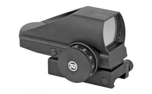 Truglo TRU-BRITE, Red Dot, 1X34mm, 5 MOA Red and Green Dot, Black, Includes Picatinny Mount TG-TG8385BN