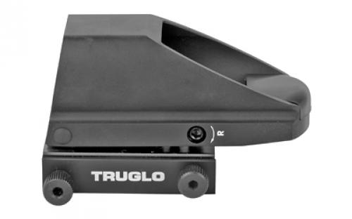 Truglo TRU-BRITE, Red Dot, 1X34mm, 5 MOA Red and Green Dot, Black, Includes Picatinny Mount TG-TG8385BN
