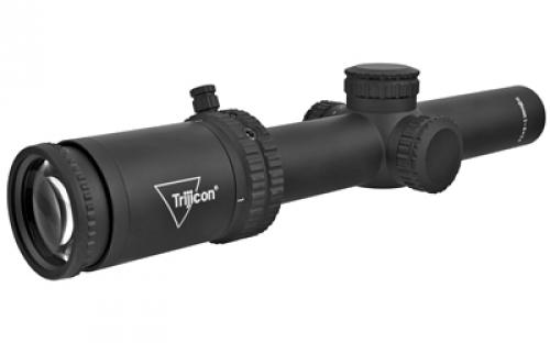 Trijicon Credo 1-4x24mm Second Focal Plane Riflescope with Red BDC Segmented Circle .223 / 55gr, 30mm Tube, Matte Black, Low Capped Adjusters CR424-C-2900013