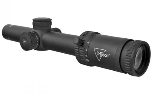 Trijicon Credo 1-6x24mm Second Focal Plane Riflescope with Green BDC Segmented Circle .223 / 55gr, 30mm Tube, Matte Black, Low Capped Adjusters CR624-C-2900016