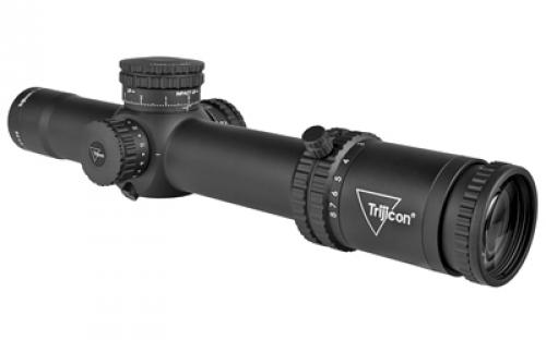 Trijicon Credo 1-8x28mm First Focal Plane Riflescope with Red/Green MRAD Segmented Circle, 34mm Tube, Matte Black, Exposed Locking Adjusters CR828-C-2900032