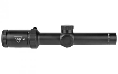 Trijicon Credo HX 1-6x24mm Second Focal Plane Riflescope with Green LED Dot,  BDC Hunter Holds .308, 30mm Tube, Satin Black, Low Capped Adjusters CRHX624-C-2900017