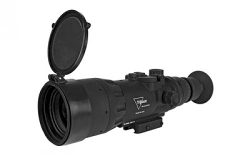 Trijicon Electro Optics IR Hunter-60-2, Type 2, Thermal Weapon Sight, 3X Optical Magnification, 1-8X Digital Zoom, 3-24X Combined Magnification, 60mm Objective Lens, Simple/Complex/Ballistic Reticles (MRAD Crosshair, MOA Crosshair, .223 BDC, .308 BDC, 300BLK BDC), 640X480 Sensor Resolution, 27mm Eye Relief, 30Hz/60Hz Frame Rate, Black, Hard Case Included HUNTER-60-2