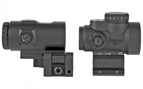 Trijicon MRO HD, Red Dot, 1X25, 68MOA Circle With 2MOA Center Dot, Black, Full Co-Witness Mount , 3X Magnifier With Adjustable Height Quick Release, Flip to Side Mount MRO-C-2200057