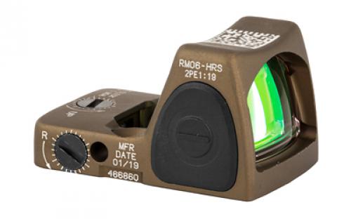 Trijicon RMR, Type 2, Adjustable, 3.25 MOA, Hard Anodized Coyote Brown Finish RM06-C-700780
