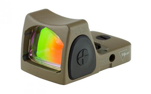 Trijicon RMR Type 2 Reflex Sight, 6.5 MOA, Adjustable LED, Flat Dark Earth RM07-C-700717