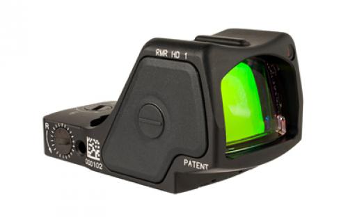 Trijicon RMR HD, Reflex Sight, 55 MOA Segmented Ring w/1 MOA Dot, Matte Finish, Black, Forward Facing Light Sensor RMHD1-C-3200001