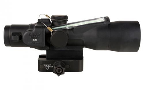 Trijicon ACOG, 3X30mm, Dual Illuminated Green Horseshoe/Dot .233/62 Grain, Includes Q-LOC Mount, Matte Finish, Black TA33-C-400373