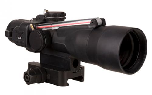 Trijicon ACOG, 3X30mm, Dual Illuminated Red Horseshoe/Dot .233/62 Grain, Includes Q-LOC Mount, Matte Finish, Black TA33-C-400380