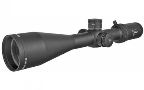 Trijicon Tenmile 4-24x50mm Second Focal Plane Riflescope with Red LED Dot, MRAD Ranging, 30mm Tube, Matte Black, Exposed Elevation Adjuster with Return to Zero Feature TM42450-C-3000007