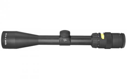 Trijicon AccuPoint 3-9x40mm Riflescope MIL-Dot Crosshair with Amber Dot, 1 in. Tube, Matte Black, Capped Adjusters TR20-2
