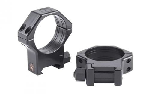 Riton Optics Contessa, 34mm Picatinny Rings, Hardened Steel, 12mm Height, Black XRC3412S23