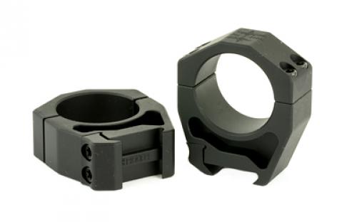 Seekins Precision Scope Ring, 1.26" Extra High, 34mm, 4 Cap Screw, Black Finish 0010630010