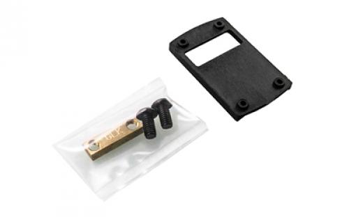 Shield Sights Mounting Plate, Low Pro Slide Mount, Black, For Glock 43 MNT-G43-POLY-SMS-RMS
