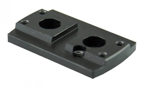 Shield Sights Adapter Plate, Black, Aimpoint T1/T2 to Shield SMS/RMS MT-T1-T2-SMS-RMS