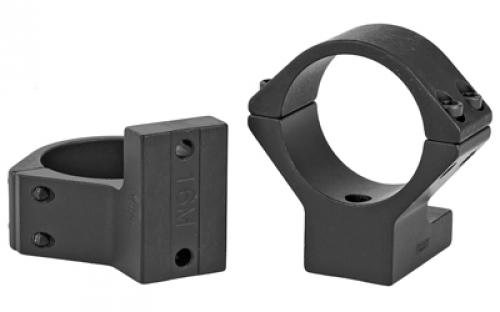 Talley Manufacturing Light Weight Ring/Base Combo, 30mm Med, Black, Alloy, Tikka T3/T3-X, Knight MK-85 740714