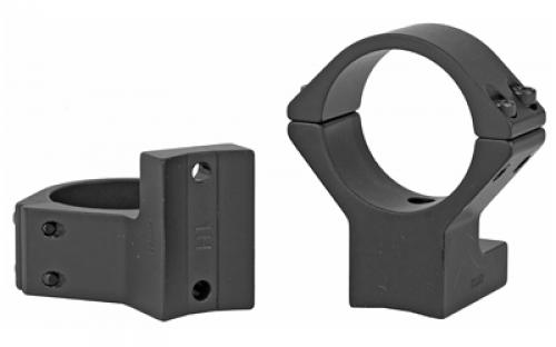 Talley Manufacturing Light Weight Ring/Base Combo, 30mm High, Black Finish, Alloy, Fits Howa 1500, Weatherby Vanguard 750734