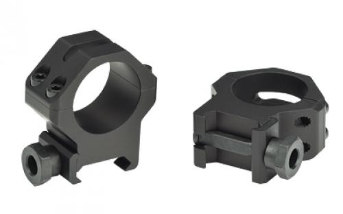 Weaver 4 Hole Tactical, 1 High Rings, Fits Picatinny, Matte Finish, Black 99512