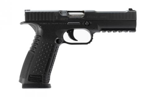 American Precision Firearms Strike One, Semi-automatic, Striker Fired, Full Size, Polymer Frame Pistol, 9MM, 5" Barrel, No Manual Safety, Matte Finish, Black, 17 Rounds, 2 Magazines AFS1-9-BK-17