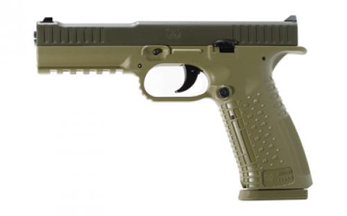 American Precision Firearms Strike One, Semi-automatic, Striker Fired, Full Size, Polymer Frame Pistol, 9MM, 5 Barrel, No Manual Safety, Cerakote Finish, Olive Drab Green, 10 Rounds, 2 Magazines AFS1-9-OD-10