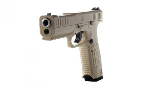 American Precision Firearms Strike One, Semi-automatic, Striker Fired, Full Size, Polymer Frame Pistol, 9MM, 5" Barrel, No Manual Safety, Cerakote Finish, Tan, 10 Rounds, 2 Magazines AFS1-9-TA-10