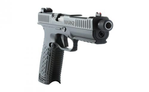 American Precision Firearms Strike One, Mark II, Semi-automatic, Striker Fired, Full Size, Polymer Frame Pistol, 9MM, 5.4" Threaded Barrel, Fiber Optic Front Sight, No Manual Safety, Matte Finish, Black, 17 Rounds, 2 Magazines AFS1MII-9-BK-17