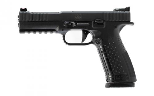 American Precision Firearms Strike One, Speed, Semi-automatic, Striker Fired, Full Size, Polymer Frame Pistol, 9MM, 5 Barrel, No Manual Safety, Matte Finish, Black, Fiber Optic Front Sight with Adjustable Rear, 10 Rounds, 2 Magazines AFS1S-9-BK-10