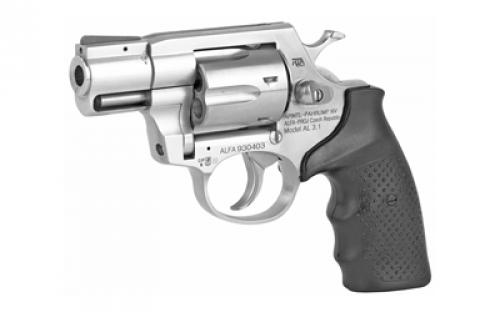 Armscor AL3.1, Revolver, Double Action/Single Action, Medium Frame, 357 Magnum, 2" Barrel, Steel, Stainless Finish, Rubber Grip, Fixed Sights, 6 Rounds 3520S