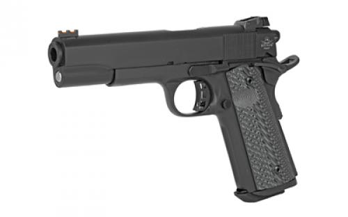 Armscor Rock Ultra FS, 1911, Semi-automatic, Metal Frame Pistol, Full Size, 40S&W, 5" Barrel, Steel, Parkerized Finish, Black, G10 Grips, Adjustable Sights, 8 Rounds, 1 Magazine 51719