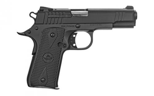 Armscor Baby Rock, 1911, Semi-automatic, Metal Frame Pistol, Compact, 380ACP, 3.75" Barrel, Steel, Parkerized Finish, Black, Rubber Grips, Fixed Sights, 7 Rounds, 1 Magazine 51912