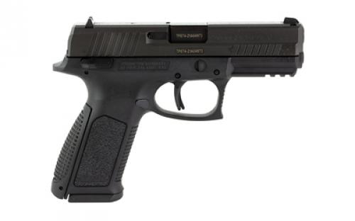 American Tactical FXS-9, Semi-automatic, Striker Fired, Polymer Framed Pistol, Compact, 9MM, 4.2" Barrel, Nitride Finish, Black, Interchangable Backstrap, 10 Rounds, 1 CZ 75 Magazine ATIGFXS917