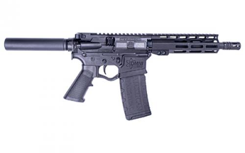 American Tactical OMNI HYBRID MAXX, Semi-automatic, AR Pistol, 300 Blackout, 8.5 Barrel, Nitride Finish, Black, 7 Free Float M-LOK Handguard, 30 Rounds, 1 Magazine, BLEM (Damaged Case) ATIGOMX300MP4