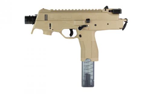 B&T TP9-N, Semi-automatic, Pistol, 9MM, 5.1 Barrel, 25mm 3-Lug, Matte Finish, Tan, 30 Rounds, 1 Magazine BT-30105-N-US-CT