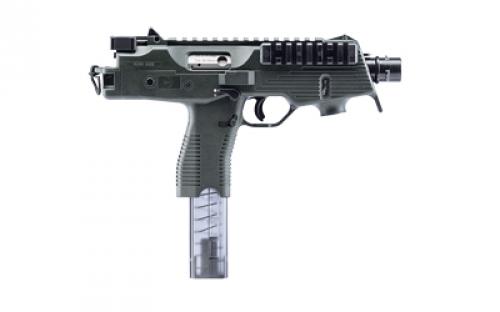 B&T TP9, Semi-automatic Pistol, Polymer Frame, 9MM, 5 Barrel, Anodized Finish, Olive Drab Green, 1 Magazine, 30 Rounds BT-30105-N-US-OD