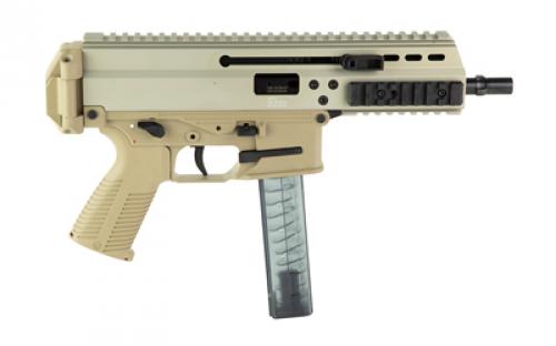 B&T APC9 PRO, Semi-automatic, Pistol, 9MM, 6.8" Barrel, Tri-Lug, Anodized Finish, Tan, 30 Rounds, 1 Magazine BT-36039-CT