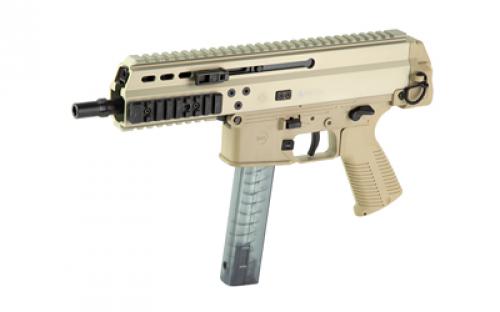 B&T APC9 PRO, Semi-automatic, Pistol, 9MM, 6.8" Barrel, Tri-Lug, Anodized Finish, Tan, 30 Rounds, 1 Magazine BT-36039-CT