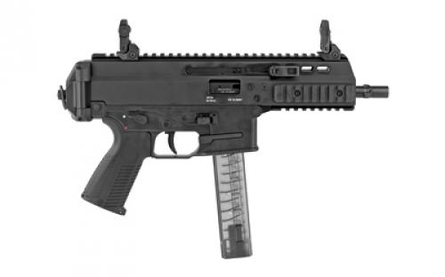 B&T APC9 PRO, Semi-automatic, Pistol, 9MM, 6.8" Barrel, Tri-Lug, Anodized Finish, Black, 30 Rounds, 1 Magazine BT-36039