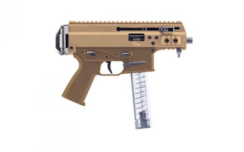 B&T APC9K PRO, Semi-automatic Pistol, 9MM, 4.3 Barrel, Anodized Finish, Coyote Tan, Ambidextrous Safety, 1 Magazine, 30 Rounds BT-36045-CT