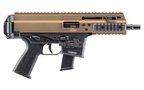 B&T APC10 PRO, Semi-automatic, 10MM, 6.9 Barrel, Tri-Lug, Anodized Finish, Midnight Bronze, 15 Rounds, 1 Magazine, Glock Magazine Compatible BT-361300-MB