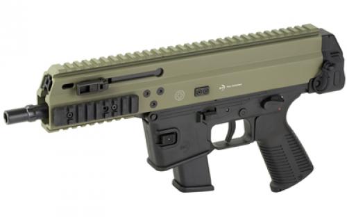 B&T APC10 PRO, Semi-automatic, 10MM, 6.9" Barrel, Tri-Lug, Cerakote Finish, Foliage Green, 15 Rounds, 1 Magazine, Glock Magazine Compatible BT-361300-MFG