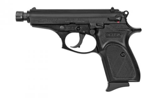 Bersa Thunder 22, Double Action/Single Action, Semi-automatic, Metal Frame Pistol, Compact, 22LR, 4.3 Threaded Barrel, Alloy, Matte Finish, Black, Polymer Grips, Fixed Sights, 10 Rounds, 1 Magazine T22MX