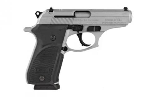 Bersa Thunder Plus, Double Action/Single Action, Semi-automatic, Metal Frame Pistol, 380ACP, 3.5" Barrel, Alloy, Nickel Finish, Polymer Grips, Fixed Sights, 15 Rounds, 1 Magazine THUN380PNKL15