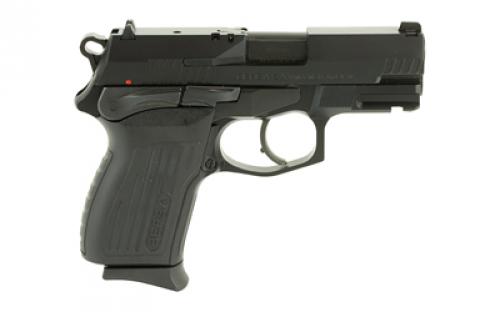 Bersa TPR9C Compact, Double Action/Single Action, Semi-automatic, Metal Frame Pistol, Compact, 9MM, 3.5" Barrel, Alloy, Matte Finish, Black, Polymer Grips, Fixed Sights, 13 Rounds, 1 Magazine TPR9CM