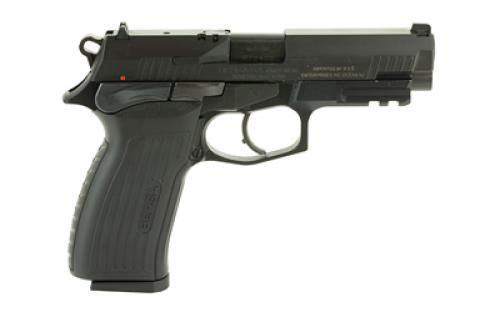 Bersa TPR9, Double Action/Single Action, Semi-automatic, Metal Frame Pistol, 9MM, 4.3" Barrel, Alloy, Matte Finish, Black, Polymer Grips, Fixed Sights, 17 Rounds, 1 Magazine TPR9M