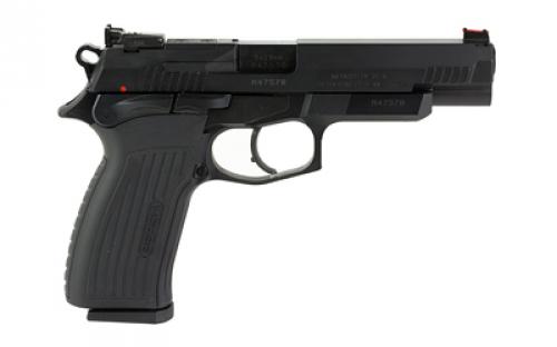 Bersa TPR XT, Double Action, Semi-automatic, Metal Frame Pistol, 9MM, 4.96" Barrel, Matte Finish, Black, Fixed Sights, 17 Rounds, 1 Magazine TPR9XT