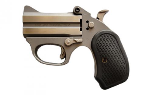 Bond Arms Honey-B, Derringer, Sub-Compact, 22 LR, 3 Barrel, Fixed Sights, Stainless Steel, Silver, 2 Rounds BAHB-22LR