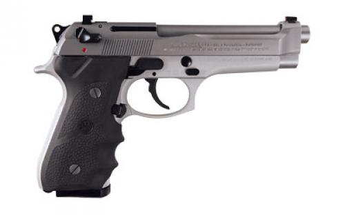 Beretta 92FS, Brigadier, Double Action/Single Action, Semi-automatic, Metal Frame Pistol, Full Size, 9MM, 4.9" Barrel, Inox Finish, Rubber Grips, 3 Dot Sights, Ambidextrous Safety, 10 Rounds, 2 Magazines J92F560CA