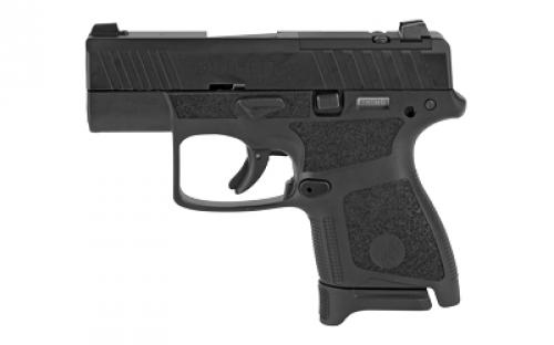 Beretta APX, A1 Carry, Stricker Fired, Semi-automatic, Sub  Compact, Polymer Framed Pistol, 9MM, 3 Barrel, Black, Fixed Sights, Passive Safety, 8 Rounds, 2 Magazines, 2 Magazines, (1)-6 Round Magazine & (1)-8 Round Magazine, Optic Ready JAXN920A1