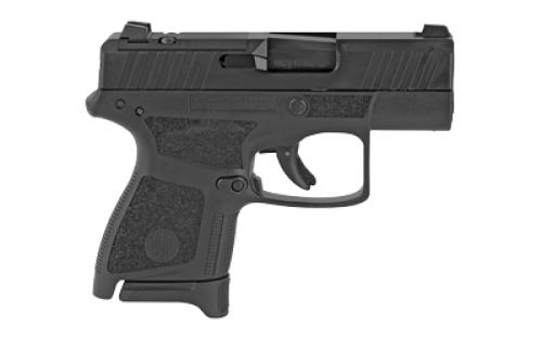 Beretta APX, A1 Carry, Stricker Fired, Semi-automatic, Sub  Compact, Polymer Framed Pistol, 9MM, 3" Barrel, Black, Fixed Sights, Passive Safety, 8 Rounds, 2 Magazines, 2 Magazines, (1)-6 Round Magazine & (1)-8 Round Magazine, Optic Ready JAXN920A1